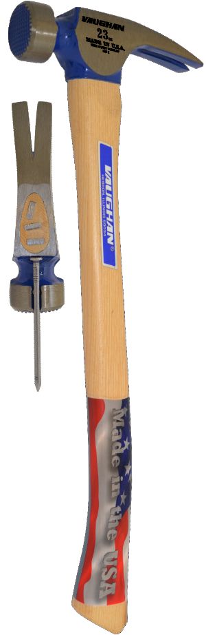 CF1HC  23 oz Milled Face California Framing Hammer With Curved Handle 10304